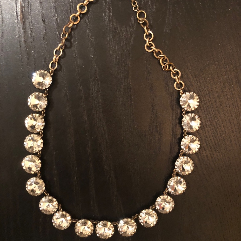 J Crew crystal necklace